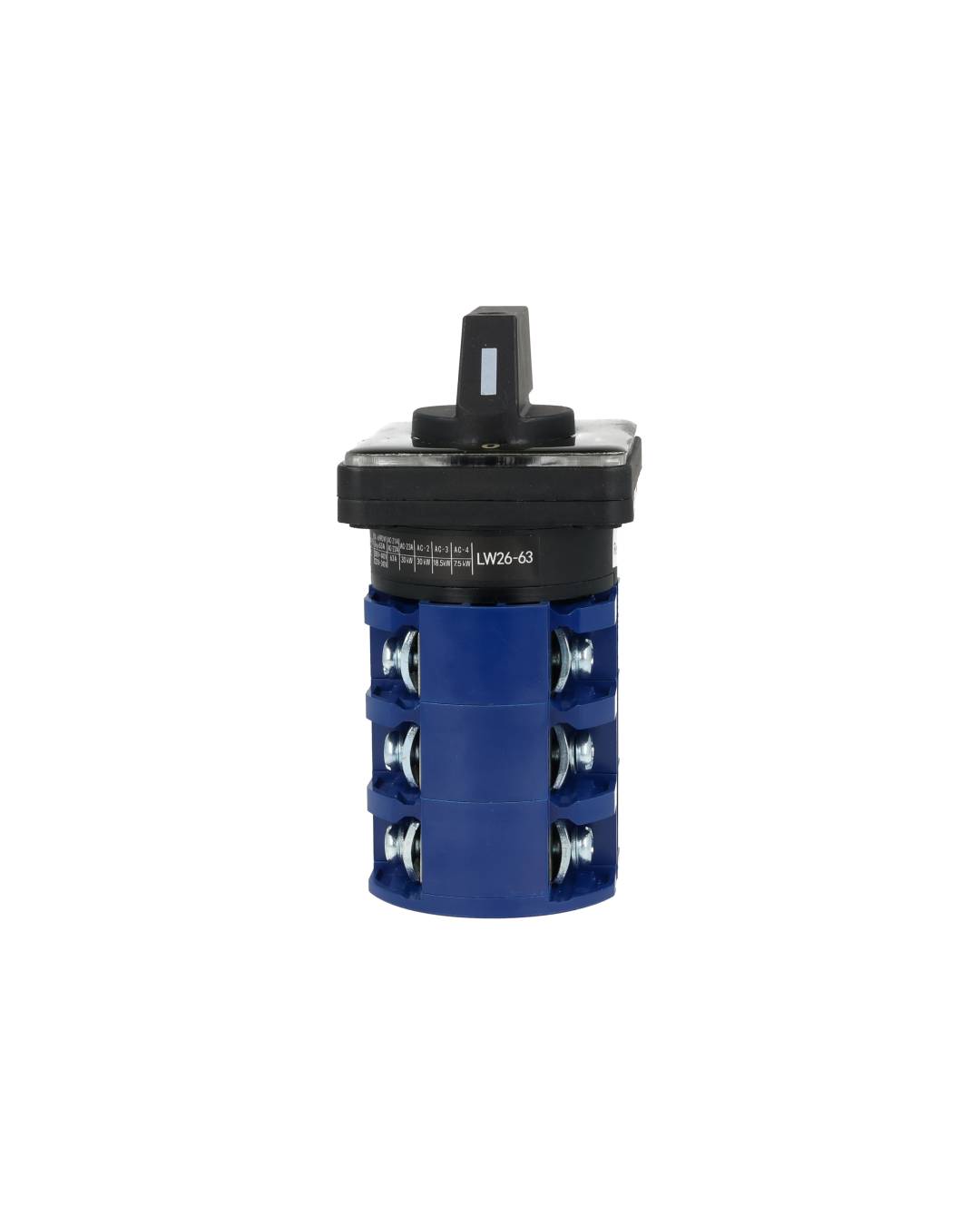 TP-SEL3P-63A — SELECTOR 3POS 63A. (TRANSFERENCIA) 220/440VCA (POSICIONES 1-0-2)