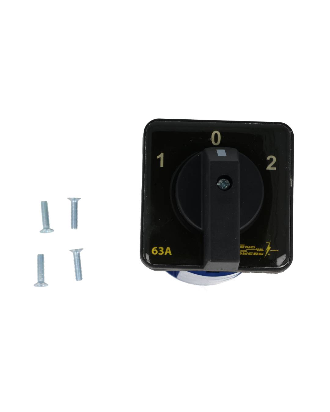 TP-SEL3P-63A — SELECTOR 3POS 63A. (TRANSFERENCIA) 220/440VCA (POSICIONES 1-0-2)