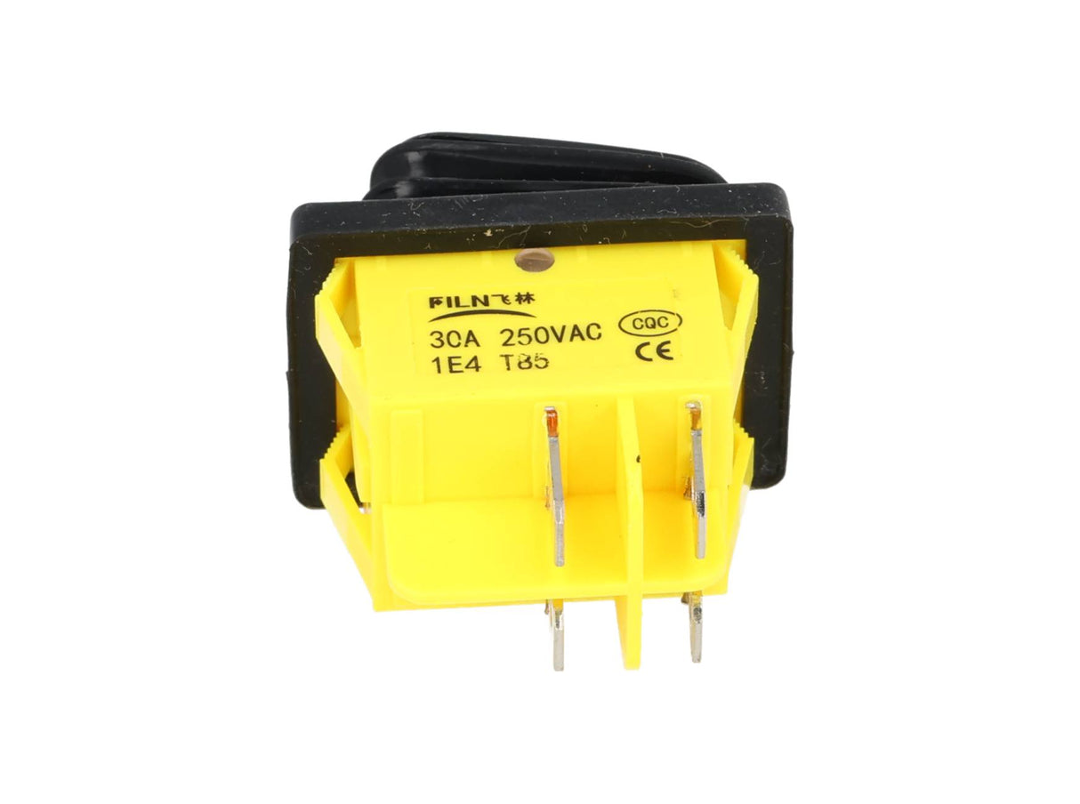 TP-T85-K — SWITCH NO ILUMINADO 2P1T SELLADO 110VCA 30-250VCA  IP67   30X22MM