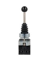 XD2-PA22 — JOYSTICK 2 POSICIONES MOMENTANEO (NA) 10AMP. 400VCA 22mm (2 BLOCK DE CONTACTOS) *NO SON A PRUEBA DE EXPLOSION*